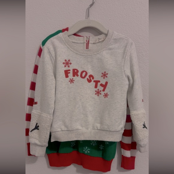Truly Me Other - Bundle of 2 Toddler Christmas Sweaters. Size Toddler 4T - 5.